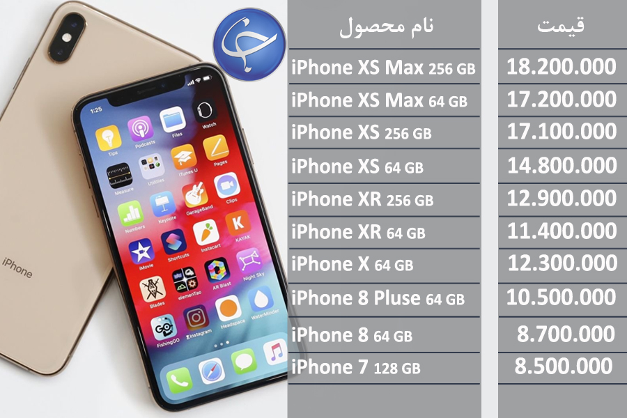 آخرین قیمت تلفن همراه در بازار (بروزرسانی ۳۱ فروردین) +جدول