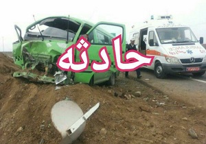 واژگونی خودروی حامل زائران عراقی در ملایر