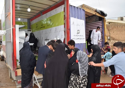 خدمات سلامت الکترونیکی در مناطق سیل زده لرستان+تصاویر