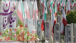 شمیمِ نیمه شعبان در گلستان شهدا