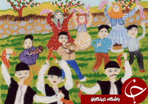 هنرمند مهابادی در نمایشگاه نقاشی بین المللی خوش درخشید