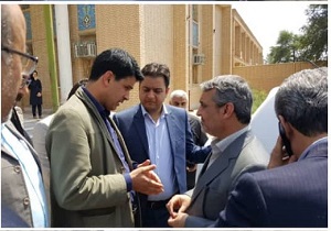 بازدید مسئولان کشوری از مدارس شهرستان حمیدیه