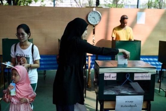 آغاز انتخابات پارلمانی در تایلند