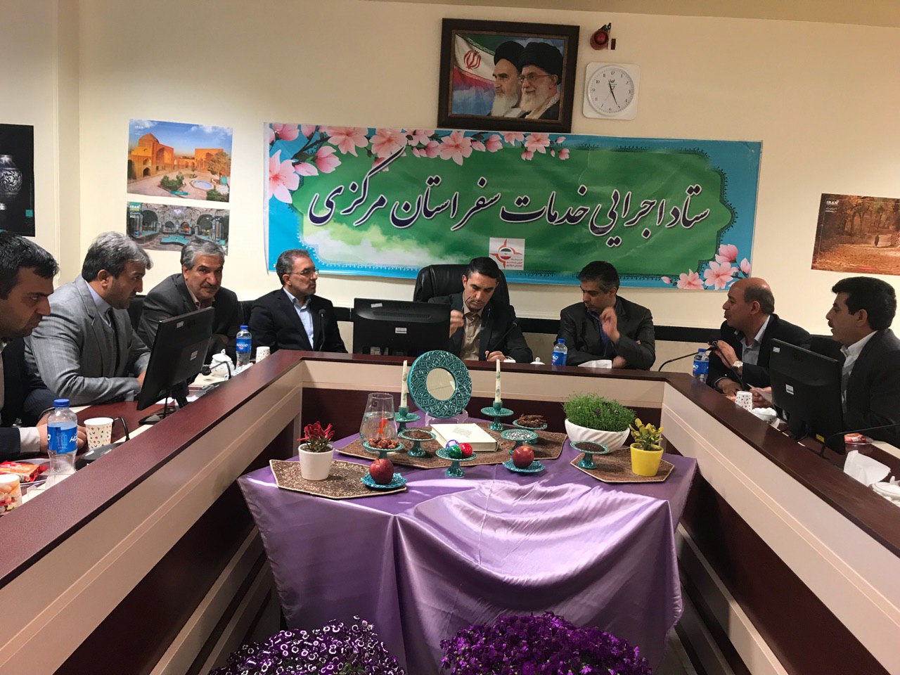 جلسه ستاد اجرایی خدمات سفر استان
