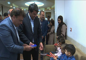 استاندار یزد از موسسه فرزندان آسمانی بازدید کرد