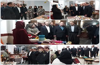 بازدید معاون سیاسی، امنیتی و اجتماعی استاندار کردستان از نمایشگاه صنایع دستی "ژیانه وه"
