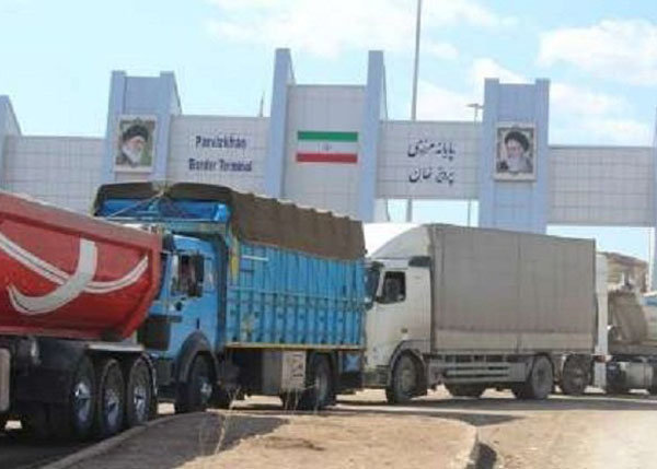 تردد تانکرهای سوخت در مرز رسمی پرویزخان از سرگرفته می شود