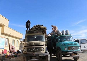 ارسال دو محموله کمک‌های سپاه قزوین به مناطق سیل زده گلستان
