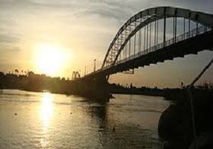 بالا آمدن کم سابقه میزان آب رودخانه کارون