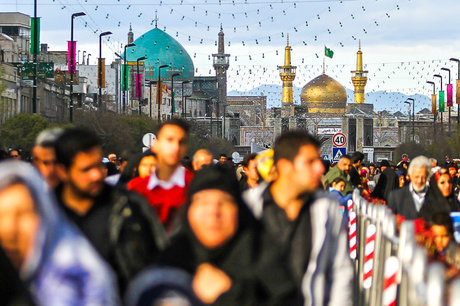 ورود بیش از پنج میلیون زائر و مسافر به استان خراسان رضوی طی هشت روز گذشته