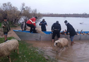 اهالی دو روستای کوهرنگ به مناطق امن منتقل شدند