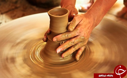 هنرمندی مردمان کویر از آب، باد، خاک و آتش+تصاویر