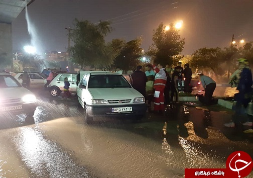 امدادرسانی به ۵۳ خانوار نوروزی مستقر در حاشیه رودخانه دز