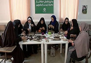 همت بانوان محله پهرآباد مراغه برای کسب درآمد