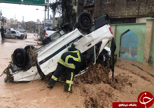 شهروندان از مسیر دروازه قرآن و هفت تنان شیراز عبور نکنند/کنارگذر&zwnj;های رودخانه خشک مسدود شد