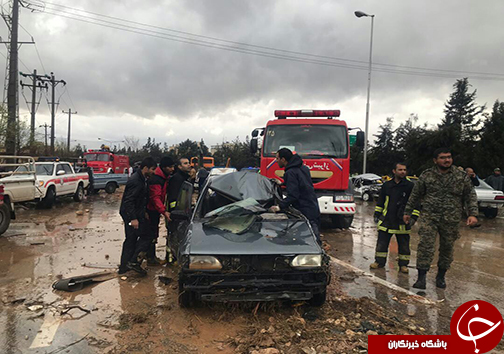 شهروندان از مسیر دروازه قرآن و هفت تنان شیراز عبور نکنند/کنارگذر&zwnj;های رودخانه خشک مسدود شد