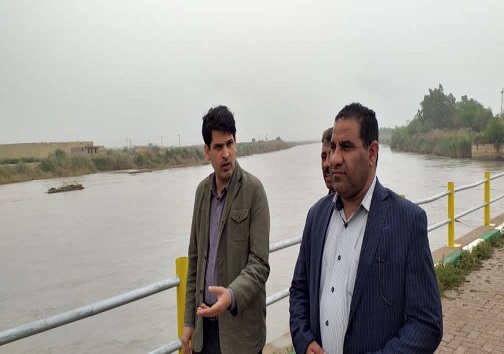سد تنظیمی کرخه و نقاط حادثه خیز زیر ذره بین سرپرست فرمانداری حمیدیه