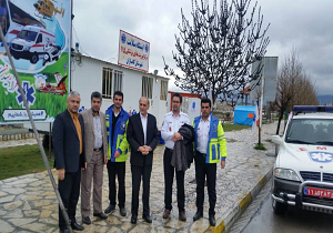 بازدید معاون اجرایی سازمان اورژانس کشور از پایگاه‌های سلامت نوروزی