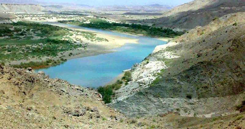 رودخانه کاجو قصرقند؛ چشم اندازی دلنشین برای مسافران نوروزی
