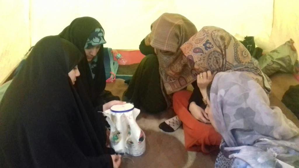 دانش آموزان جهادگر به یاری مردم سیل زده گلستان رفتند