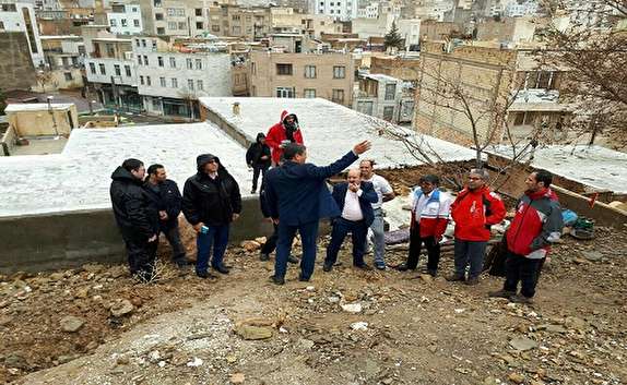 تخلیه ساکنان منازل بالادست شهرستان مهدیشهر