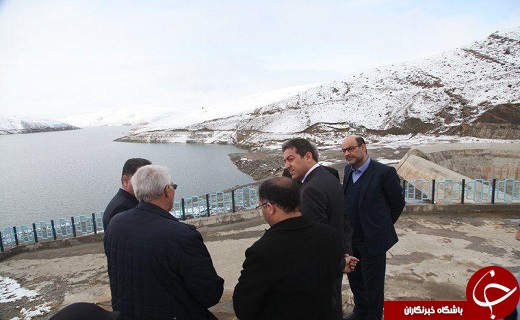 بازدید سرپرست معاونت هماهنگی امور عمرانی استانداری آذربایجان غربی از سد شهرچای ارومیه