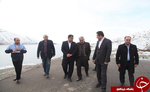 بازدید سرپرست معاونت هماهنگی امور عمرانی استانداری آذربایجان غربی از سد شهرچای ارومیه