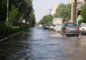 مسدود بودن دو محور ده بالا و نصرآباد به ندوشن