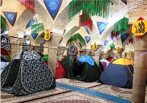 اسکان اضطراری مسافران نوروزی در سمنان