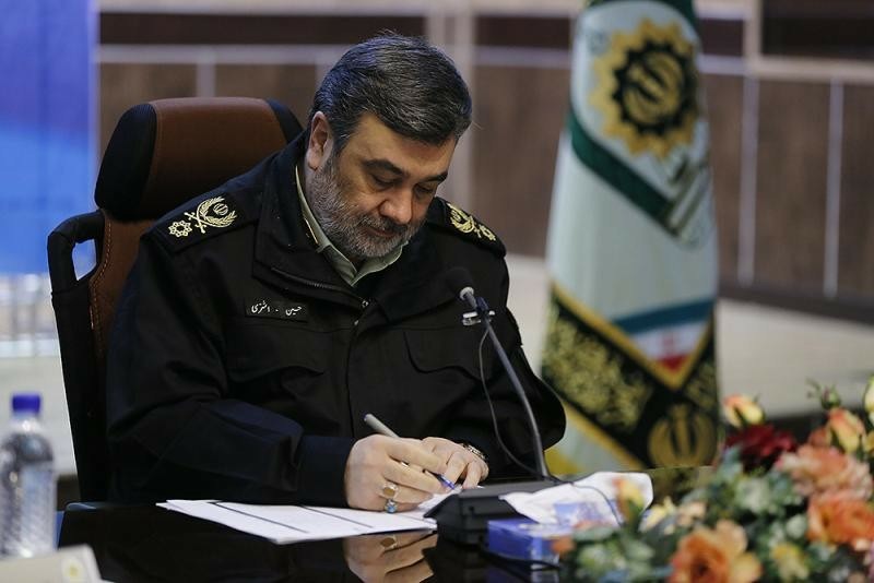پیام فرمانده ناجا در پی درگذشت تعدادی از هموطنان در حادثه سیل