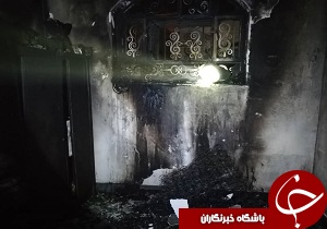 اطفا حریق منزل مسکونی در خرمشهر