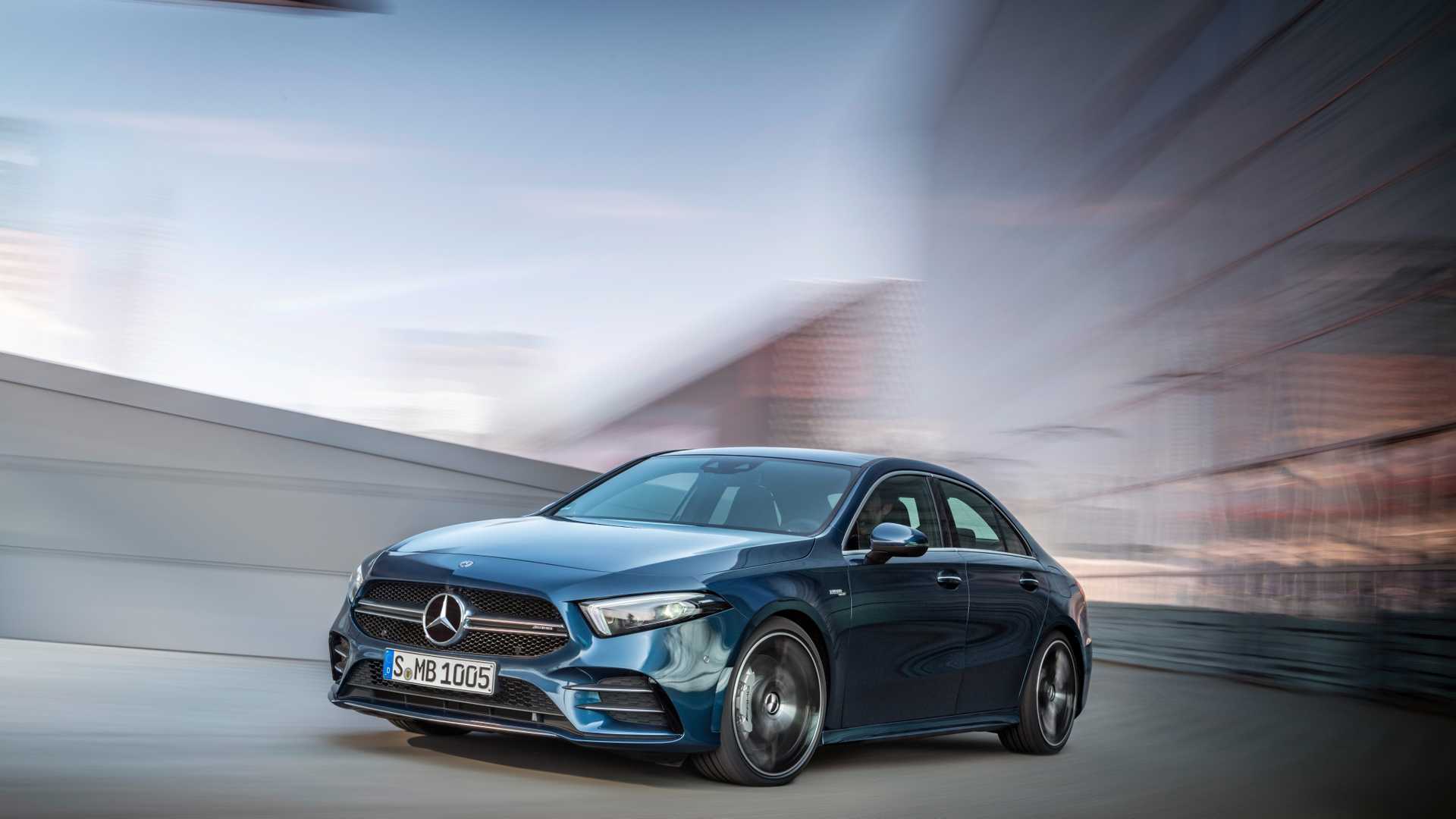 مرسدس A35 AMG سدان معرفی شد +تصاویر