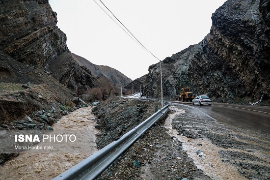 تهران پس از باران + تصاویر