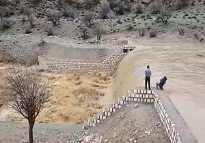 نقاط مثبت بارندگی&zwnj;های نوروزی در استان فارس/ امدادرسانی به مردم سیل زده توسط نیروهای ارتش/ ایجاد آبشارهای موقتی زیبا پس از بارش باران + فیلم و تصاویر