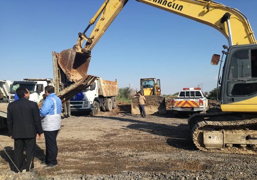 آغاز عملیات ترمیم سیل&zwnj;بند روستاهای بامدژ اهواز/خطری روستاهای بامدژ را تهدید نمی کند