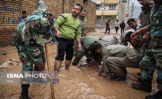 تصاویر شهرها و روستاها پس از سیل ویرانگر