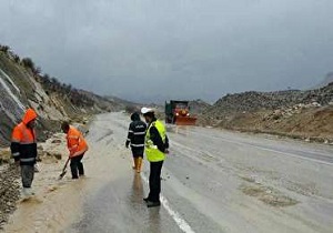 بازگشایی محور سیلابی کریمو - کاخک