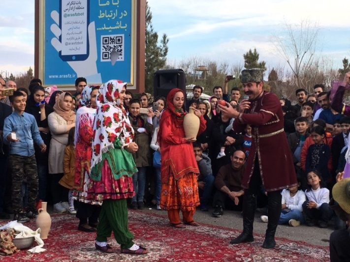 آغاز جشنواره سراسری تئاتر خیابانی ارس