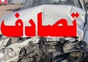 واژگونی پژو پارس در محور طبس- اصفهان