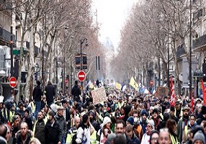 ممنوعیت تظاهرات در شانزالیزه فرانسه در شنبه آینده