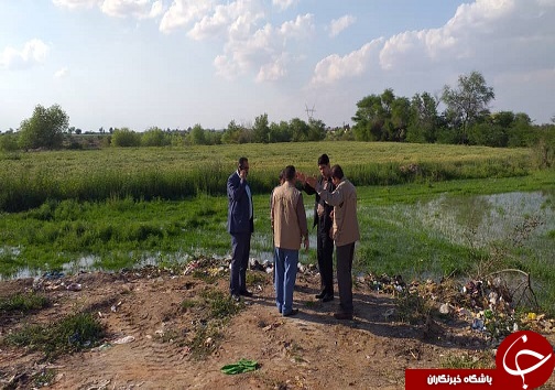 بازدید سرپرست فرمانداری حمیدیه از سیل بندها