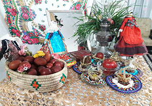 نوروز برفی در روستای قاراب آذربایجان شرقی + تصاویر