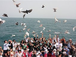 آرامش جو و دریا