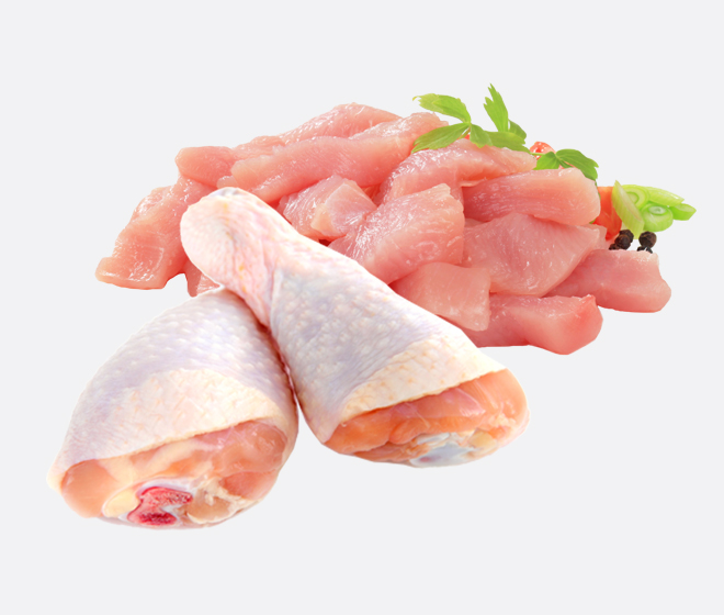 نرخ انواع گوشت مرغ قطعه بندی و بسته بندی در غرفه های تره بار