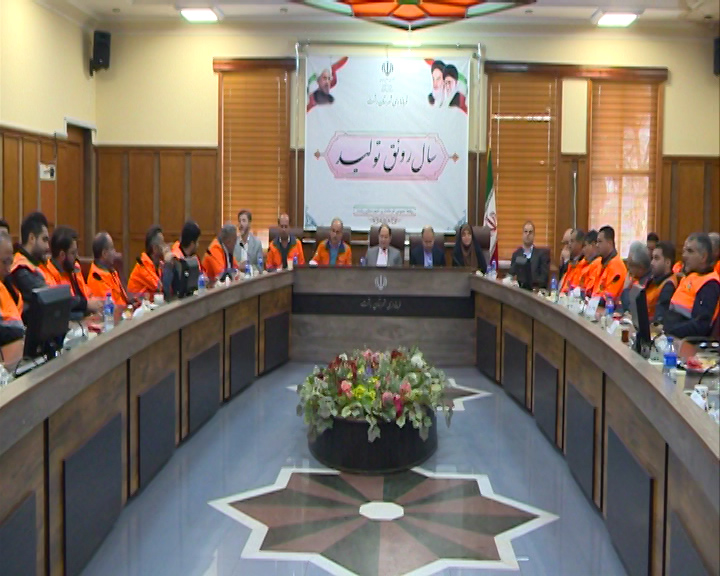 تجلیل از راهداران شهرستان رشت