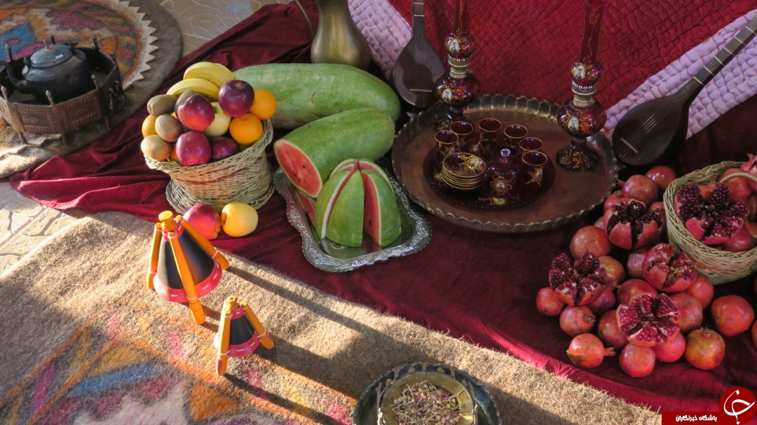 جشن چله نشینی شب یلدا در کازرون + تصاویر
