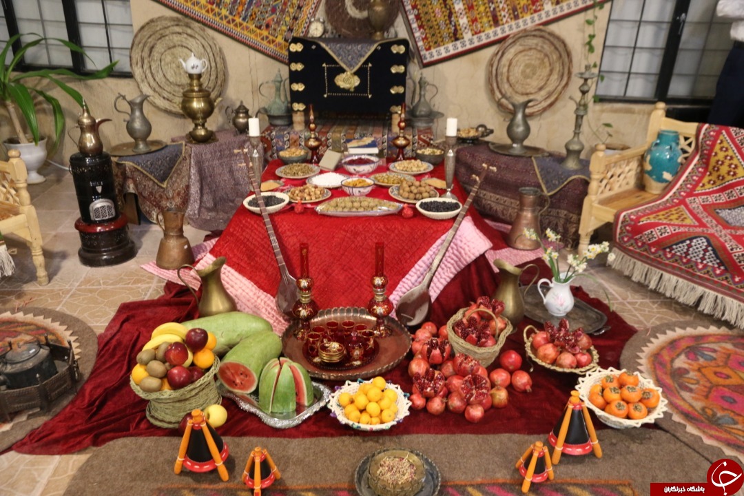 جشن چله نشینی شب یلدا در کازرون + تصاویر