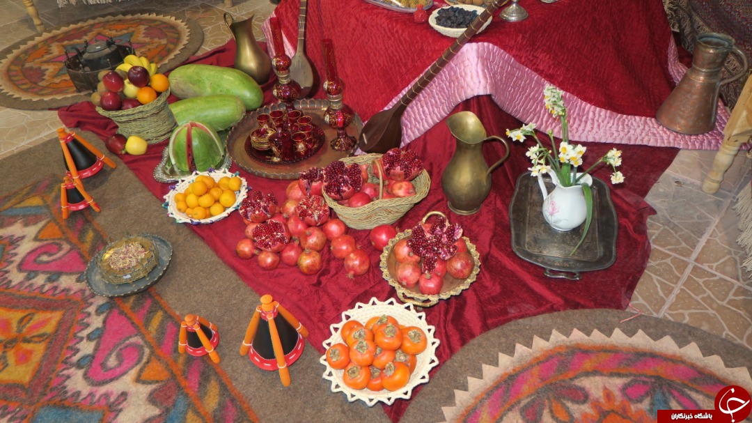 جشن چله نشینی شب یلدا در کازرون