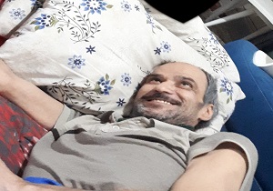 وداع با  جانباز ۷۰ درصد کاشانی دوران دفاع مقدس
