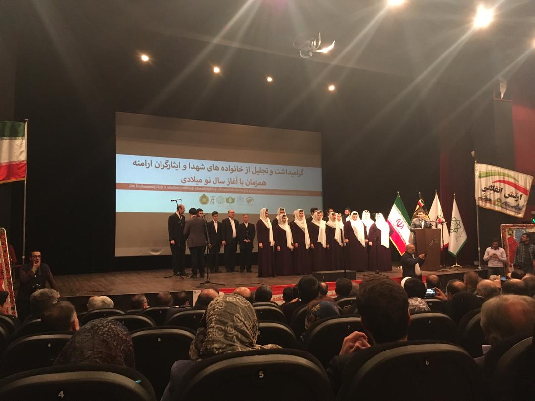 مراسم گرامیداشت شهدای ارامنه در حال برگزاری است